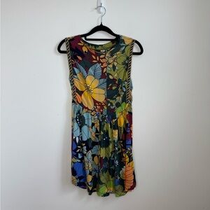 Farm Rio Floral Sleeveless Top - Multicolor